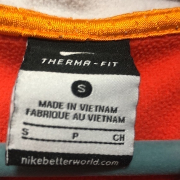 Nike Pullover Sweatshirt Hoodie Thermal-Fit Long Sleeve W/ Thumb Hole Size Small - Picture 4 of 5